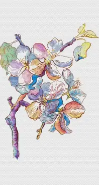 Paradise Stitch - Apple Blossom by Olga Lankevich
