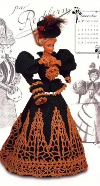 Annie Potter - Calendar Doll Society Doll - Miss December 1994