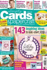Simply Cards & Papercraft - Issue 186, 2018