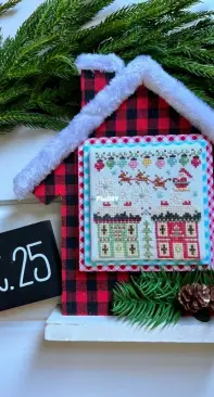 Stitching With The Housewives - Dapper Doodads -  City Christmas 2