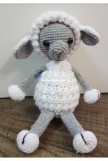Amigurumi Grey Sheep