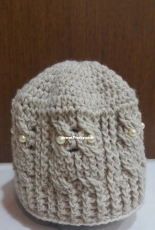 Owl cable hat