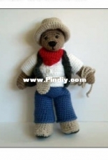 Tilda and Filur - Susanne Fagelberg - Cowboy Clothes to Tilda Bear and Wilma Doll