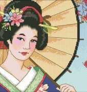 Dimensions - The Gold Collection Petites 65036 Geisha Beauty XSD