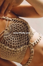 Cozy Creative Crochets - Heather Cummings - The Fruits of My Labor 100th Bralette