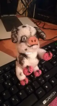 Crochet little pig  :)