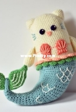 The Flying Dutchman Crochet Design - Joyce Overheul - Mermaid Cat - English
