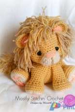 Lion Crochet Patterson -Mostly Stitchin Crochet
