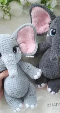 Happy toys - Elephant - Russian