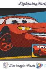 Disney Cars Lightning McQueen - Two Magic Pixels