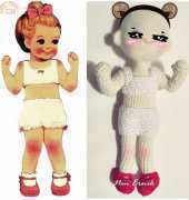 Paper Doll to Crochet Doll