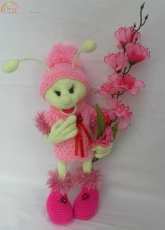 Crochet toy firefly