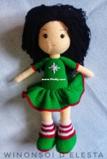 Christmas doll