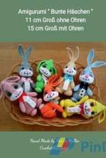 Crochet Art Design- Maria Muller - Amigurumi Colorful Bunnies - Russian - Translated - Free