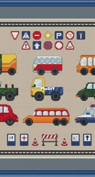 Cars Sampler by Irina Neskorodeeva / Ирина Нескородеева