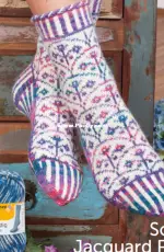 Schachenmayr-R0163-Socks in Jacquard Pattern-Free.