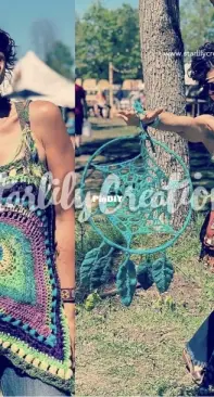 Starlily Creations - Peacock Top