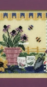 Mill Hill Gathering Place Cross Stitch Kit Buttons & Beads Spring MHCB81