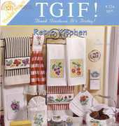 Jeanette Crews Designs 224 TGIF Retro Kitchen by Ursula Michael