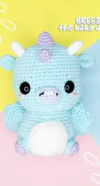 Hugurumi Toys - Silvia - Breeze the baby dragon
