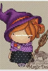 magic dolls cross stitch