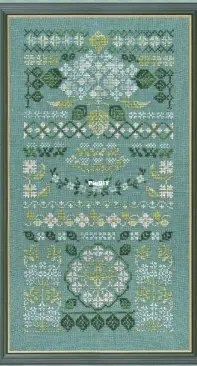 OwlForest Embroidery - Blue Hydrangea - XSD