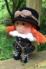 Sandy Nordwall Eggers - Steampunk Puddin Doll
