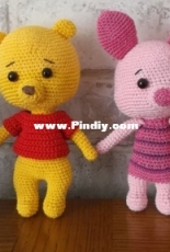 Winnie the Pooh,Eeyore, Piglet andTigger