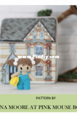 Pink Mouse Boutique - Diana Moore - Doll House and Doll Pattern