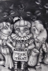 Trick or Treat? one of my drawings