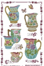 Les Brodeuses Parisiennes LBP - Torchon Collection de pichets