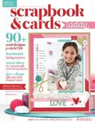 Scrapbook and Cards Today Winter 2018
