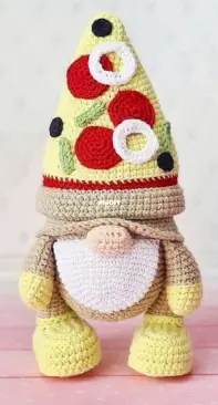 Bernat Pizza Party Crochet Snuggle Sack Pattern