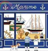 DMC XC0106 - A Vitrine Marine (pat)