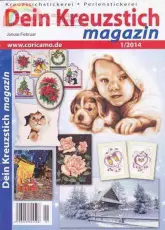 Dein Kreuzstich Magazin-№01-Jan. Feb. 2014 /German
