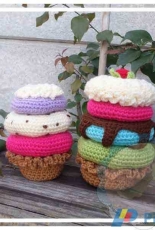 Creative Crochet Workshop - Joanita Theron - Amigurumi Donut Stacked Sundae - Free