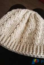 Gorro em crochet