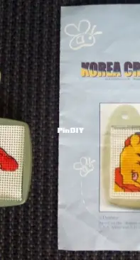 Korean Cross Stitch Key Fob kit