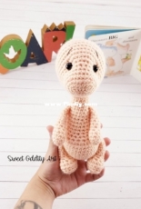 Sweet Oddity Art - Carolyne Brodie - Mini Brontosaurus