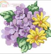 Jeanette Crews Design JCD 1226 Hydrangeas