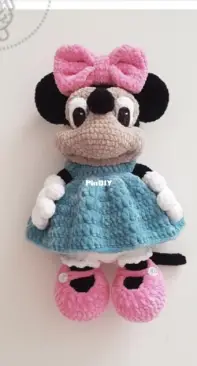 Crochet Wonders Design - Olga Kurchenko - Mi-Mi Mouse 36 cm - Russian