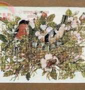 Lanarte 33556 Birds in roses  Marjolein Bastin