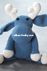 Mrs Mom - Crochet Moose - Danish - Free