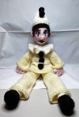 knitted dolls from Alan Dart's Fools for love