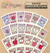 Treetrunk Designs Book 1309 Calico Apples and Hearts