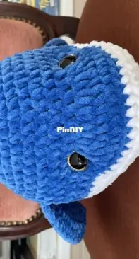 Fluffy dolphin
