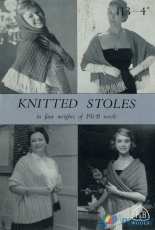 Patons and Baldwins - Knitted Stoles