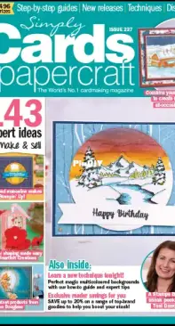 Simply Cards and Papercraft  Issue 237  2022