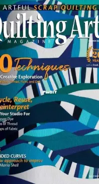 Quilting Arts  Issue 110  Summer 2021