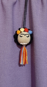 Frida Kahlo Bag Charm
